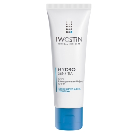 Iwostin Hydro Sensitia Zestaw Krem intensywnie nawilżający SPF15 50 ml + Intensywnie nawilżające serum 50 ml